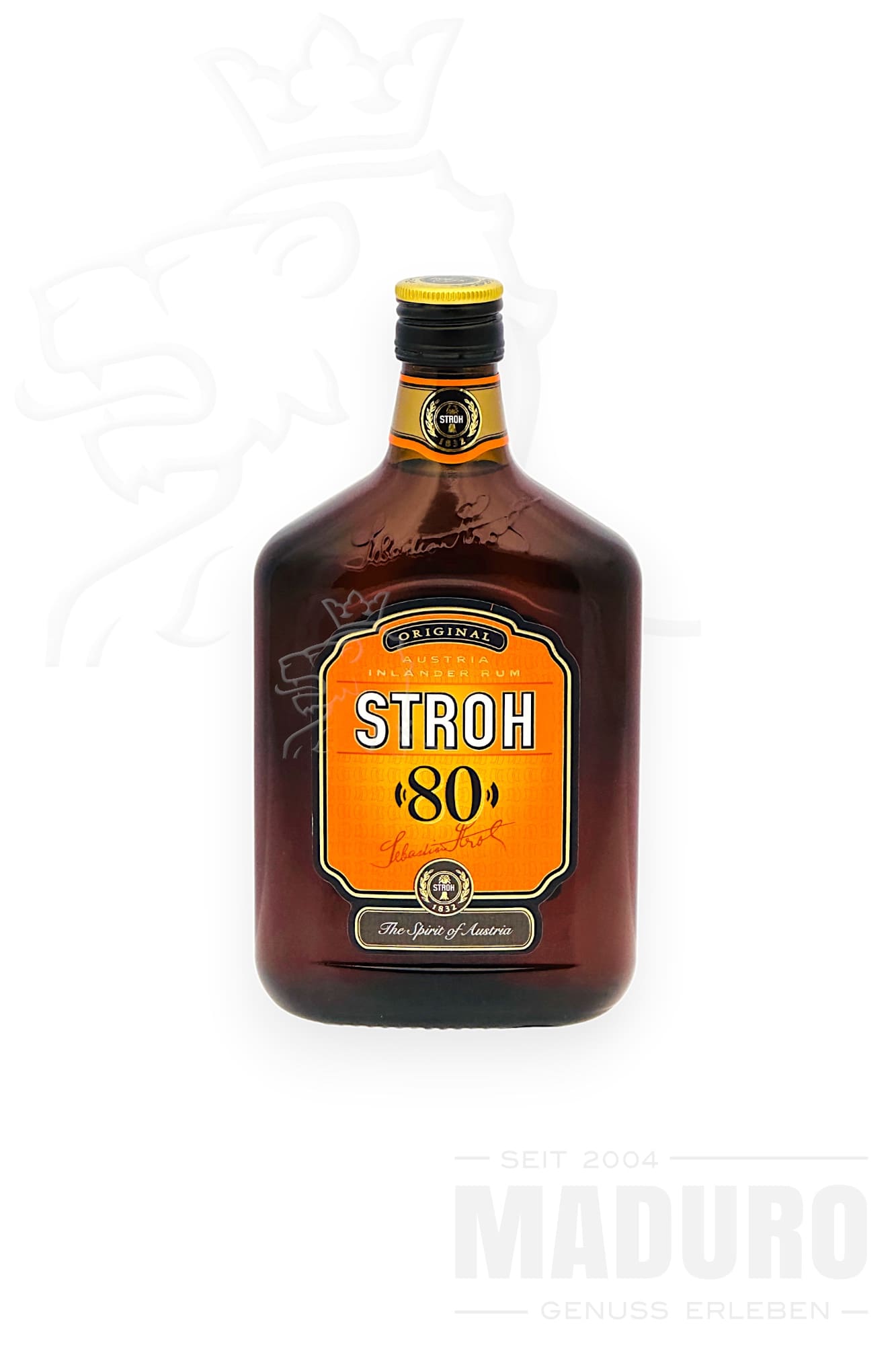 Rum Stroh 80% Original - Maduro