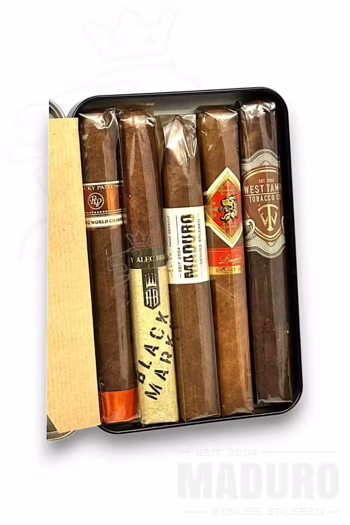 zigarre-assortiment-cinco-diferente-aromatic-grande-Maduro