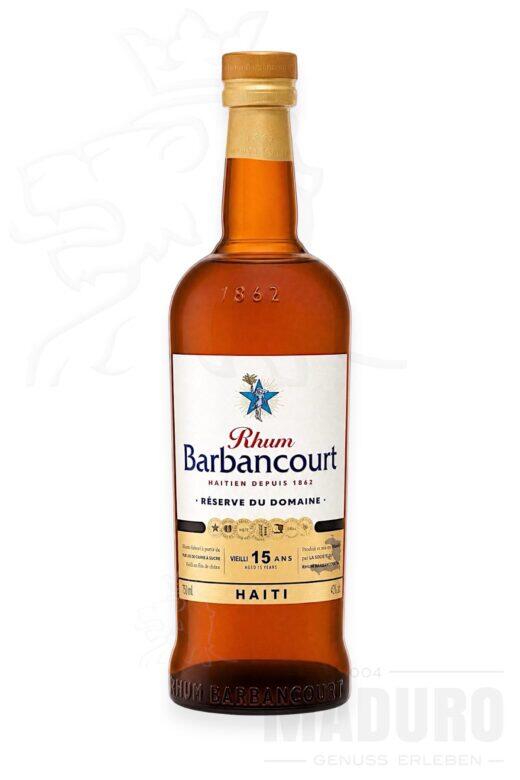 Barbancourt 15 Jahre Rum