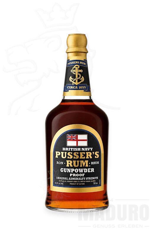 Pussers Gunpowder Proof Rum