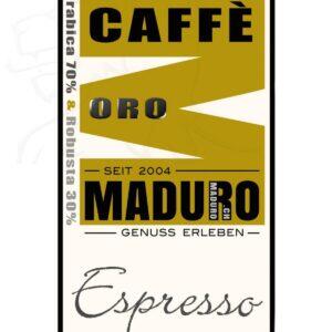 Maduro Caffe Oro Espresso Kaffee 3